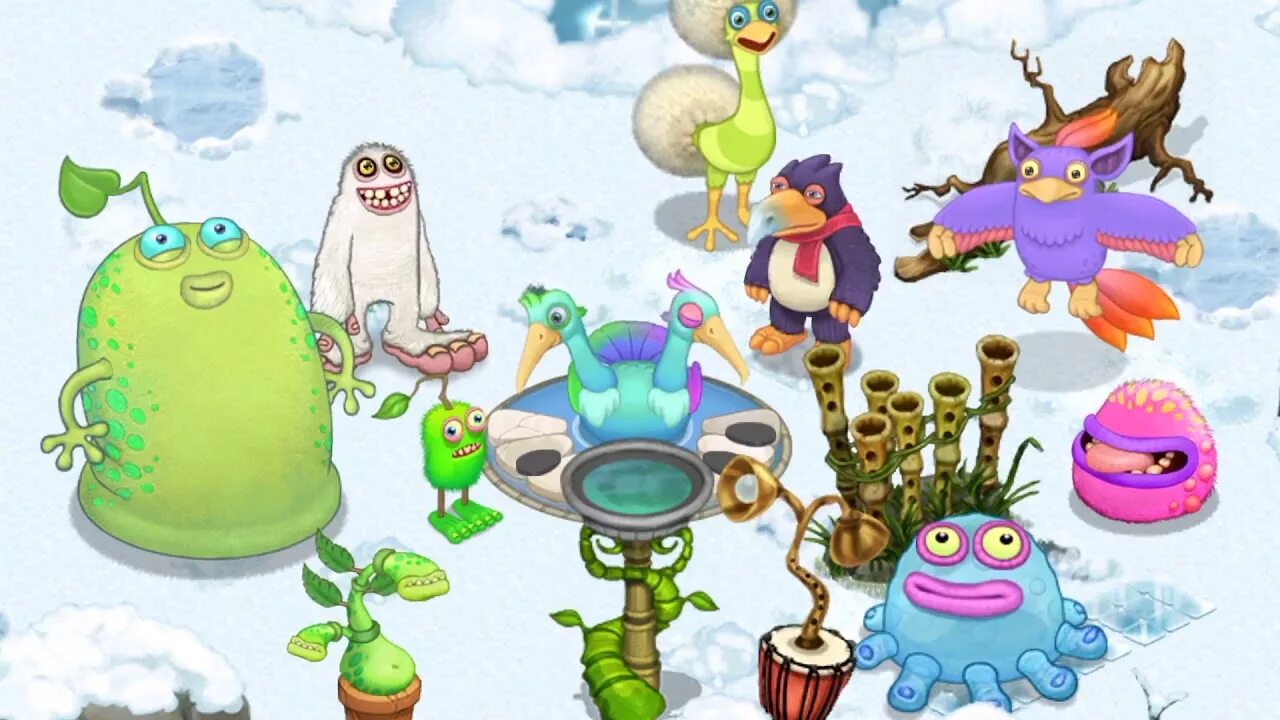 Мои Поющие монстры остров холода. Холодный остров my singing Monsters. Остров холода my singing Monsters монстры. My singing Monsters холодный остров монстры. Вывести монстров холода