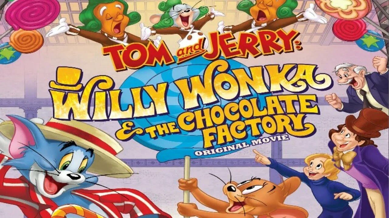 Том и джерри шоколадная. Том и Джерри Чарли и шоколадная фабрика.
