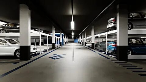 Подземный парковка авто