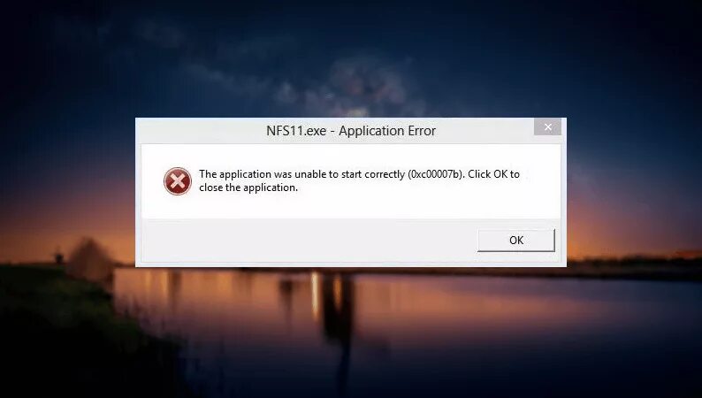 0xc000007b. The application was unable to start correctly 0xc000007b. Application Error. Как исправить ошибку application Error. The application was unable