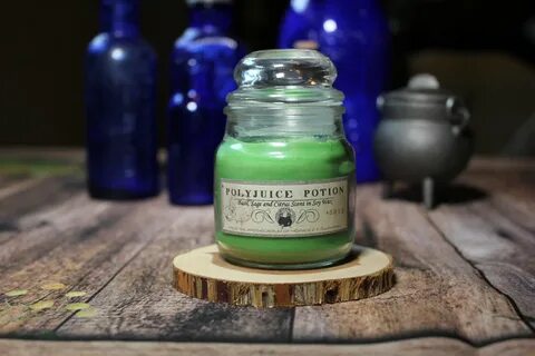 Polyjuice Potion Harry Potter Candle Soy Wax image 0.