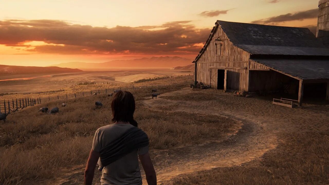 As the year was coming. The last of us 2 ферма. The last of us 2 дом в поле.