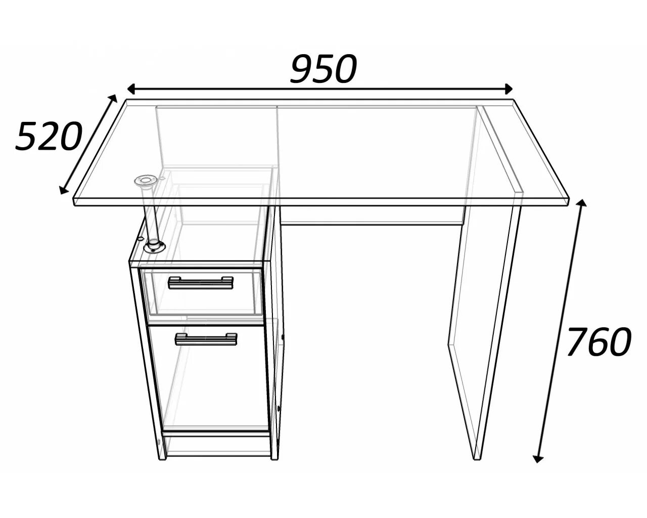 Глубина письменного стола. Глубина компьютерного стола. Стандартная высота письменного стола для школьника. Размеры стола глубина это.