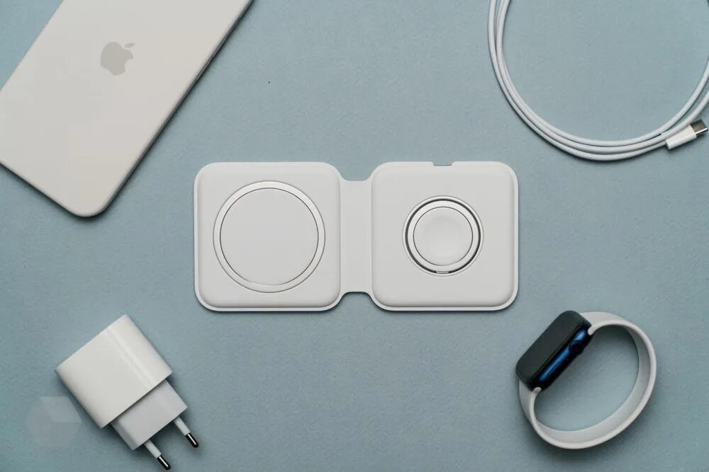 Зарядное устройство magsafe duo. Magsafe duo charger. беспроводная зарядка apple magsafe. duo charger apple. magsafe charger зарядка.