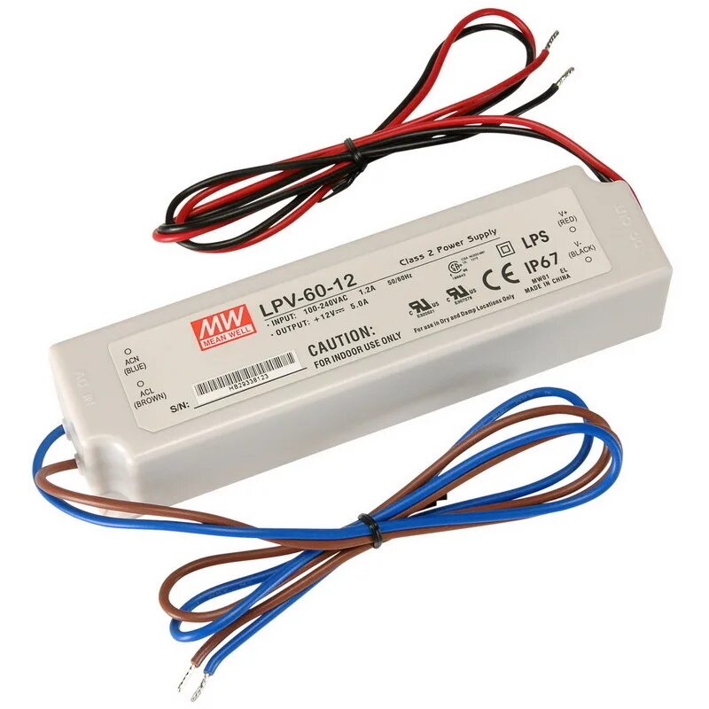 Led power supply 12v. Блок питания LPV-60-12. LPV-60-12. Блок питания mean well 12v. Mean well LPV-60-12,, источник питания.