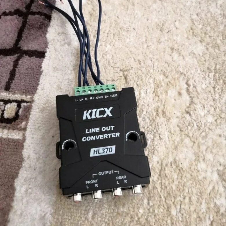 Как подключить kicx. Кикс hl 370. линейный преобразователь кикс. kicx hl 370 схема. преобразователь сигнала кикс.