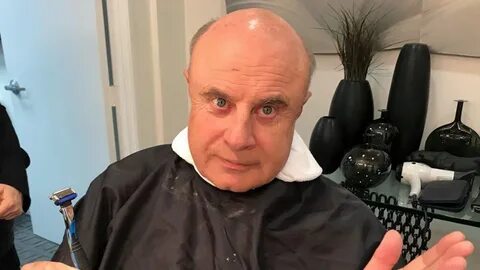 Dr. Phil shaves his signature mustache on April Fools' Day. 