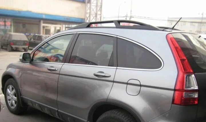 Крыша срв 3. Рейлинги продольные honda cr-v. рейлинги на honda crv 2008. рейлинги на honda crv 3. рейлинги хонда срв 3.