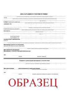 Оформление деклараций порядок