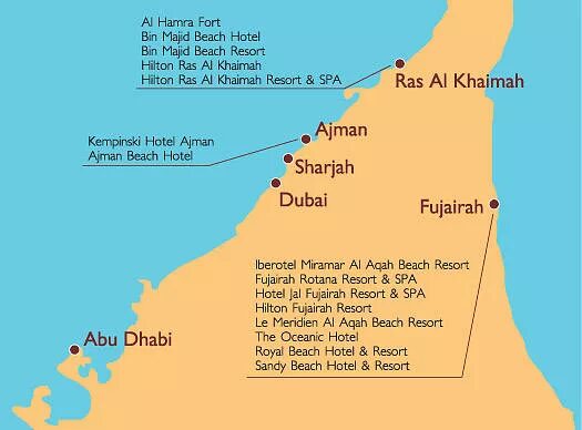 Аль хайма дубай расстояние. Фуджейра на карте ОАЭ. Рас Аль Хайма на карте ОАЭ. Арабские Фуджейра карта. Арабские эмираты Аджман на карте.