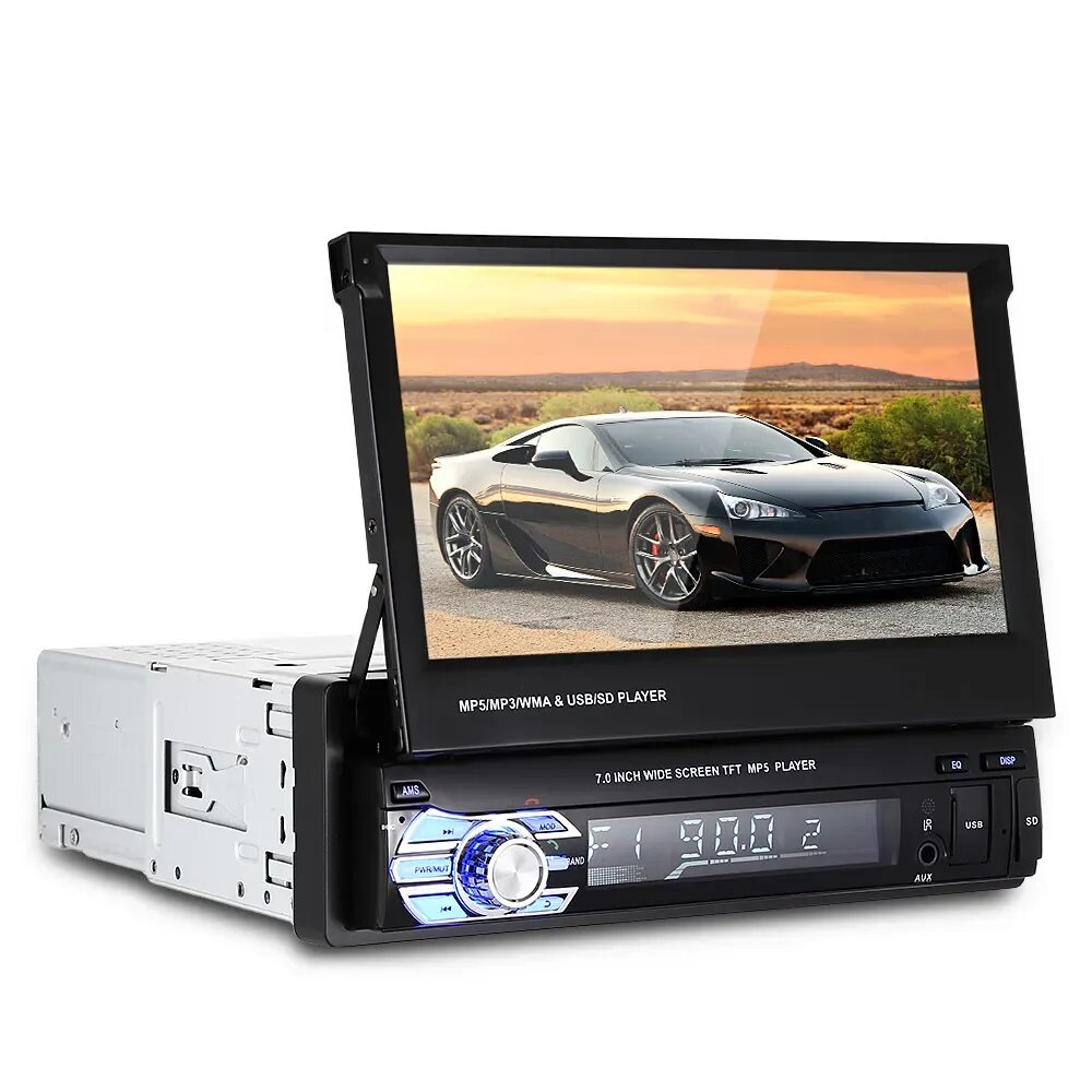 Магнитола Pioneer 1 din. Автомобильный DVD Player 1din. 1 Din магнитола с выдвижным экраном Pioneer. Автомагнитола Hyundai 1din с экраном. Магнитола 1din с экраном андроид