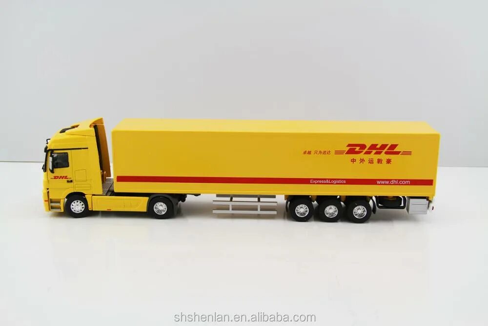 Фургон DHL 1/43. Модели грузовиков 1 50. Игрушки Грузовики 1 50. Грузовик. Игрушка. DHL. 1:64.