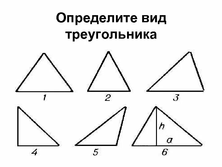 Определи вид треугольника. Виды треугольников. Треугольники виды треугольников. Как определить вид треугольника.