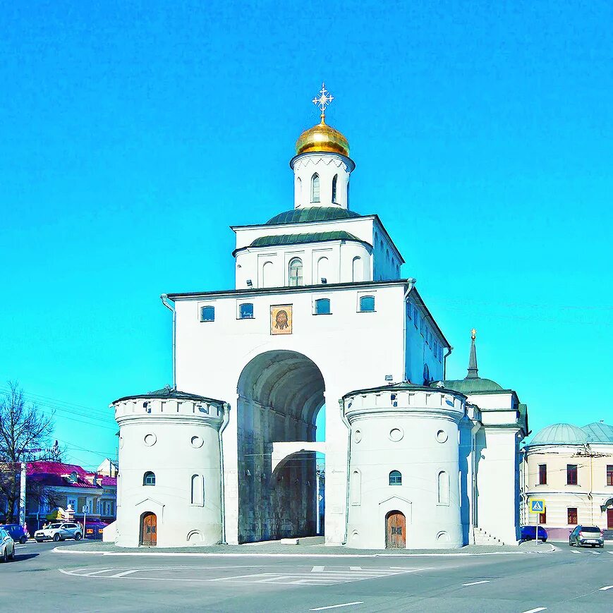 Памятник золотые ворота в каком городе