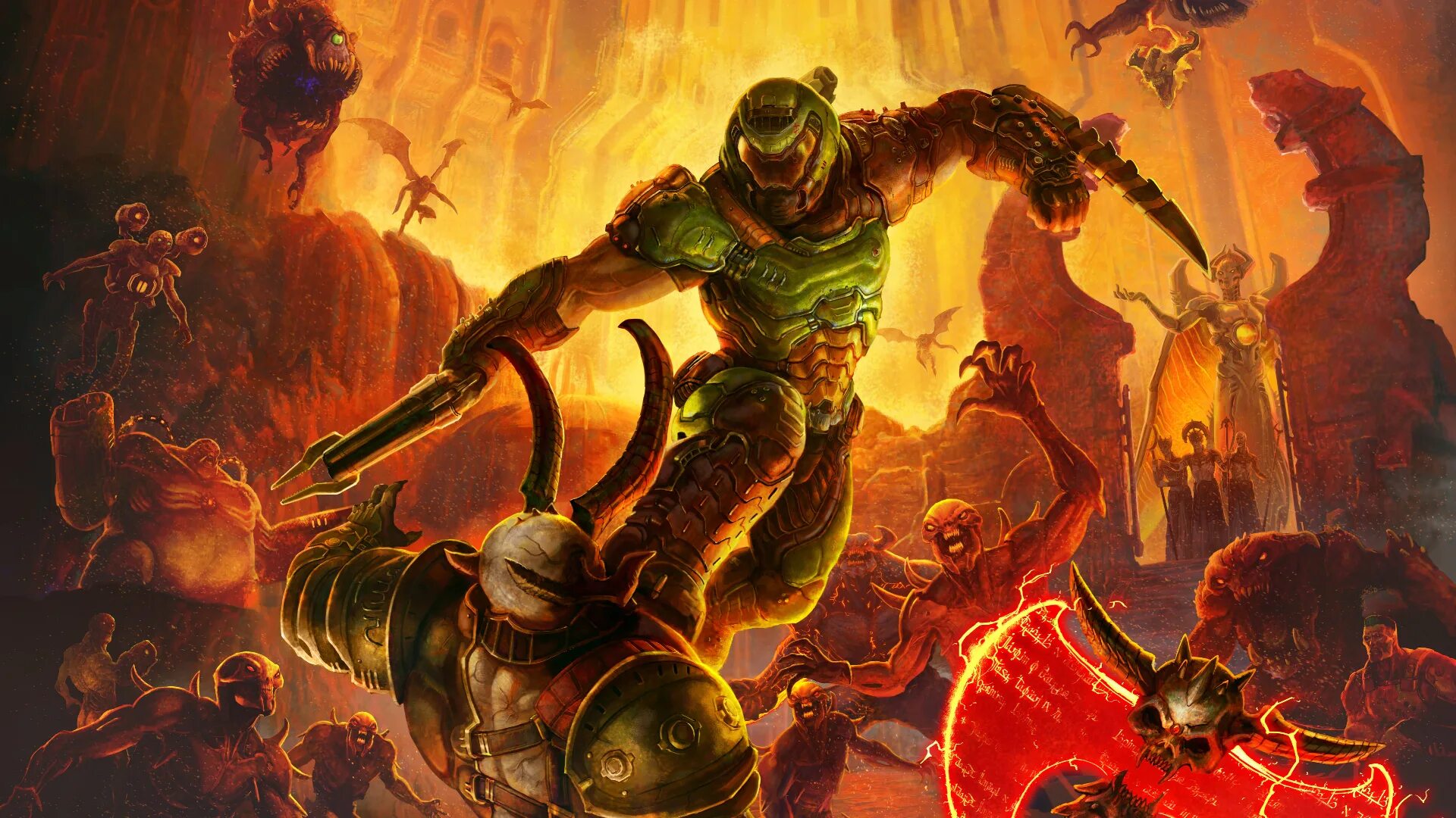 Doom eternal the only. Doom eternal. игрофильм doom eternal.