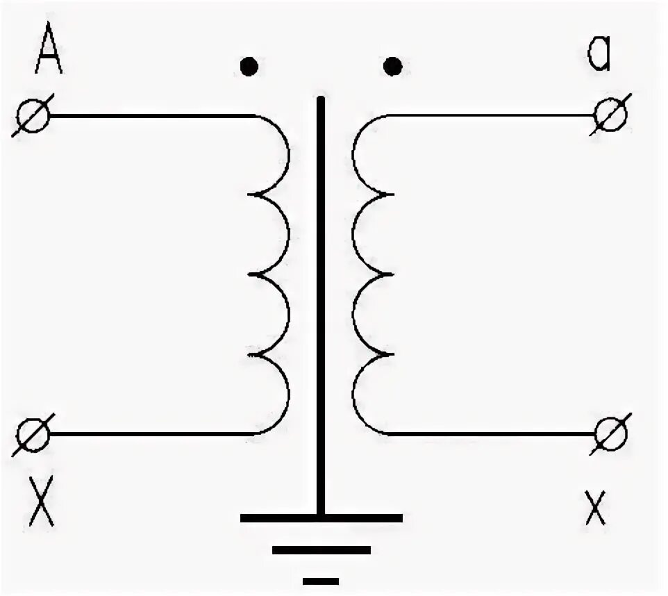 Понижающий трансформатор схема