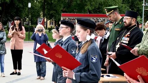 Дали торжественную клятву