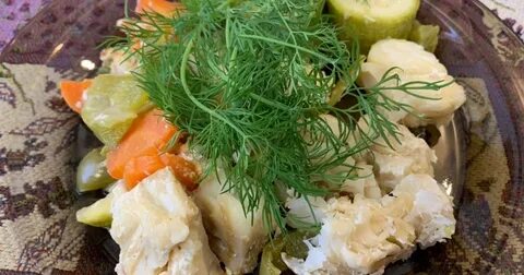 Треска самый вкусный рецепт с овощами