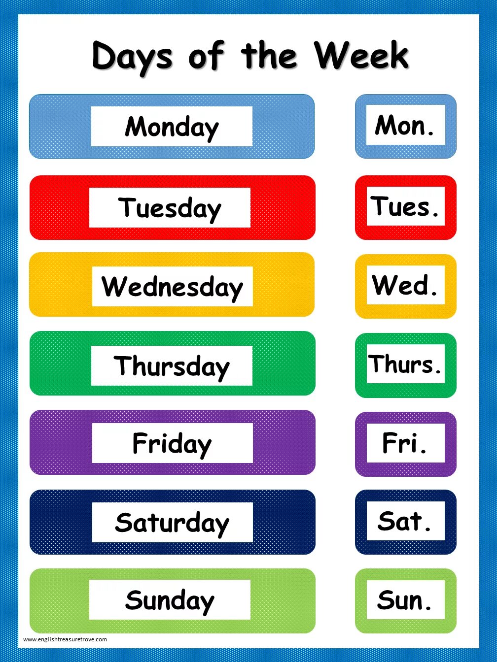 Дни недели на английском. Дни недели на английском для детей. ДНР неддео на английском. Дни неделтли ПНА англти.