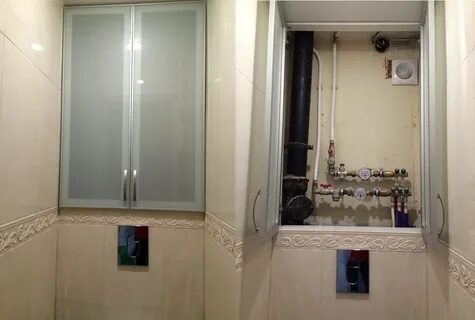 Как сделать дверцы в ванной