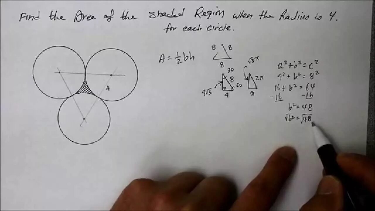 The distance circles. Tangent of the circle. how to find radius of circle. two circles. three congruent circles.