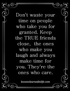 Taking for granted