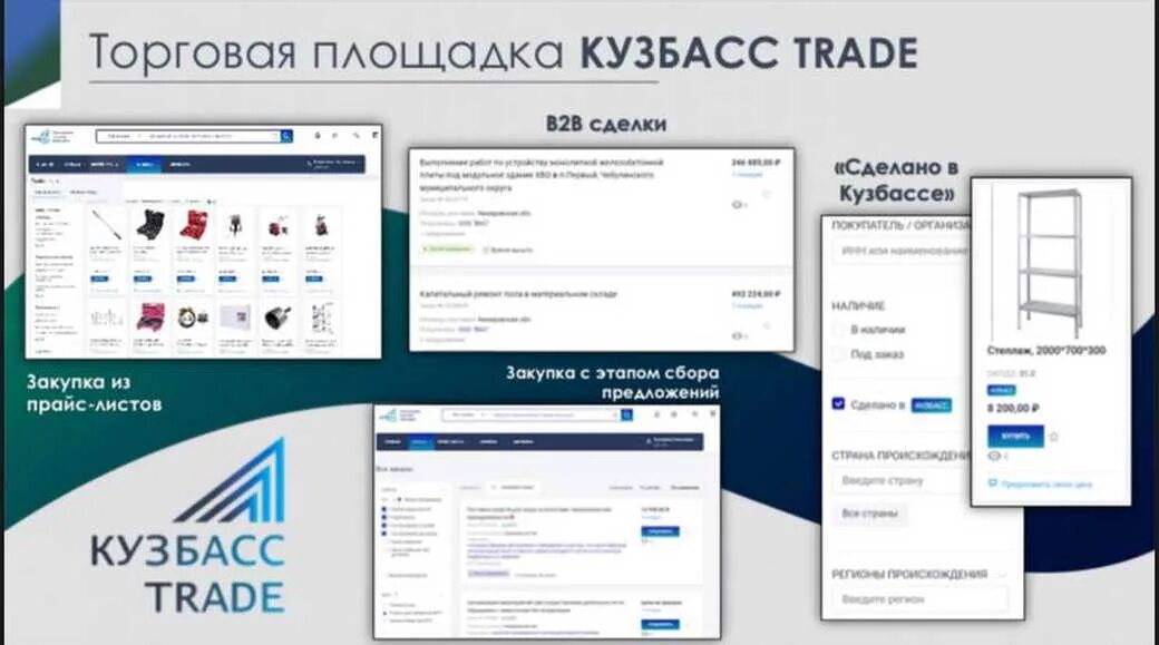 Электронная площадка кузбасса