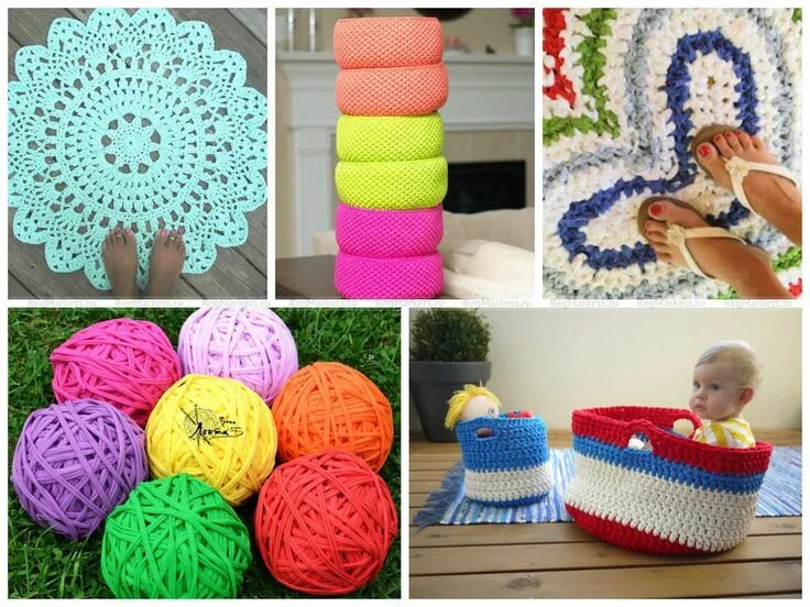 Вязание своими руками самое интересное для женщин. Вязание своими руками самое интересное детям. Идеи вязания крючком из мягкой пряжи. Вязание из домашней трикотажной пряжи крючком. Трикотажные нитки для вязания крючком что можно.