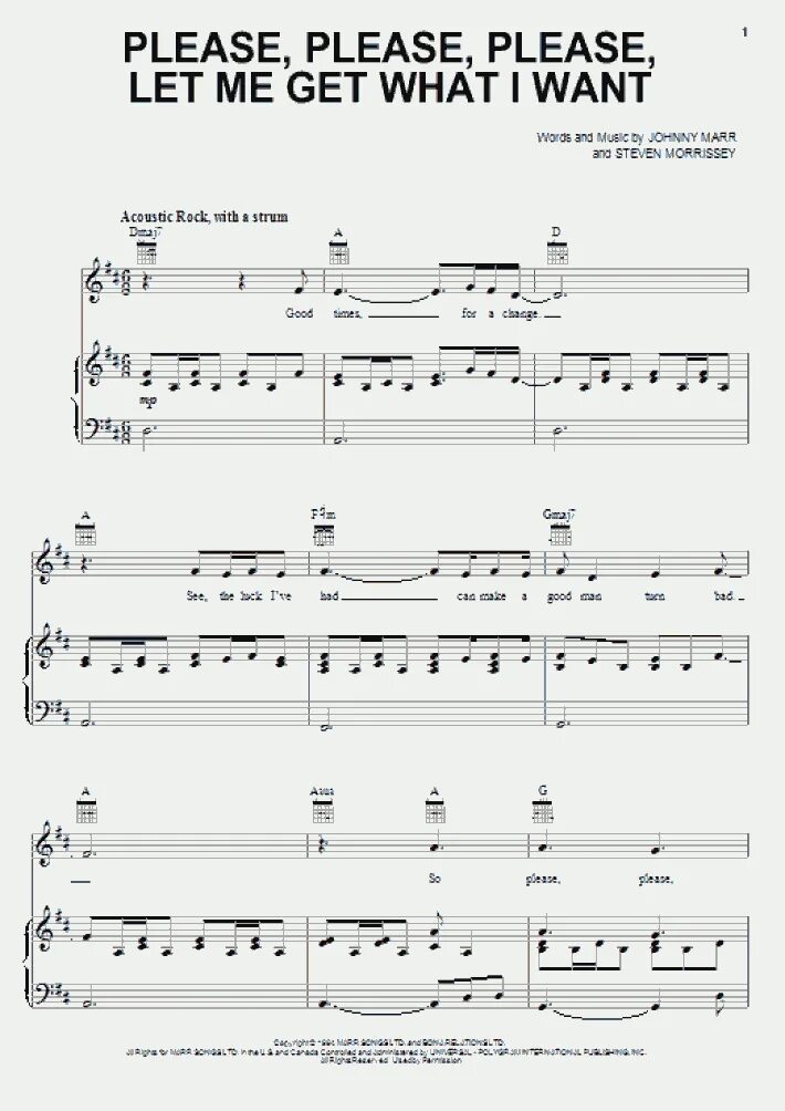 Please please please let me аккорды. Please please please let me get what i want. ноты на пианино the smiths. please, please, please, let me get what i want the smiths. please please please let me get what i want tabs.