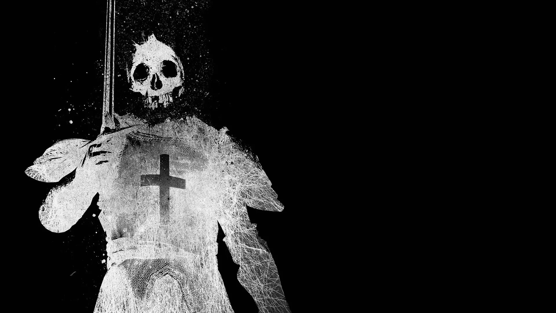 скелет черно белый. улыбка демона. чб аватарки. фонк anime. смерть на белом фоне.