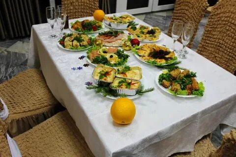 Праздничный ужин на скорую руку