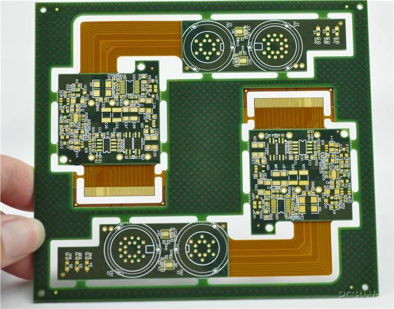 Флекс платы. Rigid Flex PCB. Гибкие печатные платы Резонит. PCB-d10238g. Плата HCX-PCB-d581.