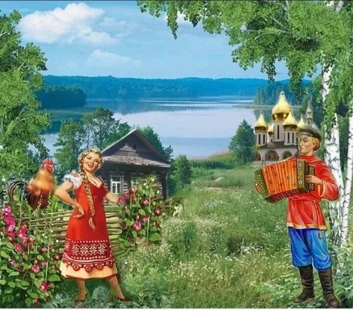 Жить русская версия. Русь Матушка. Природа русской души. Родина Россия. Фон русский фольклор.