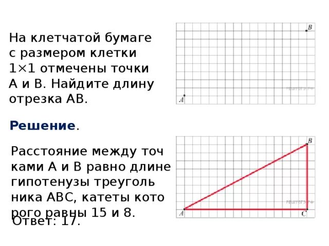 На клеточной бумаге размером 1 1