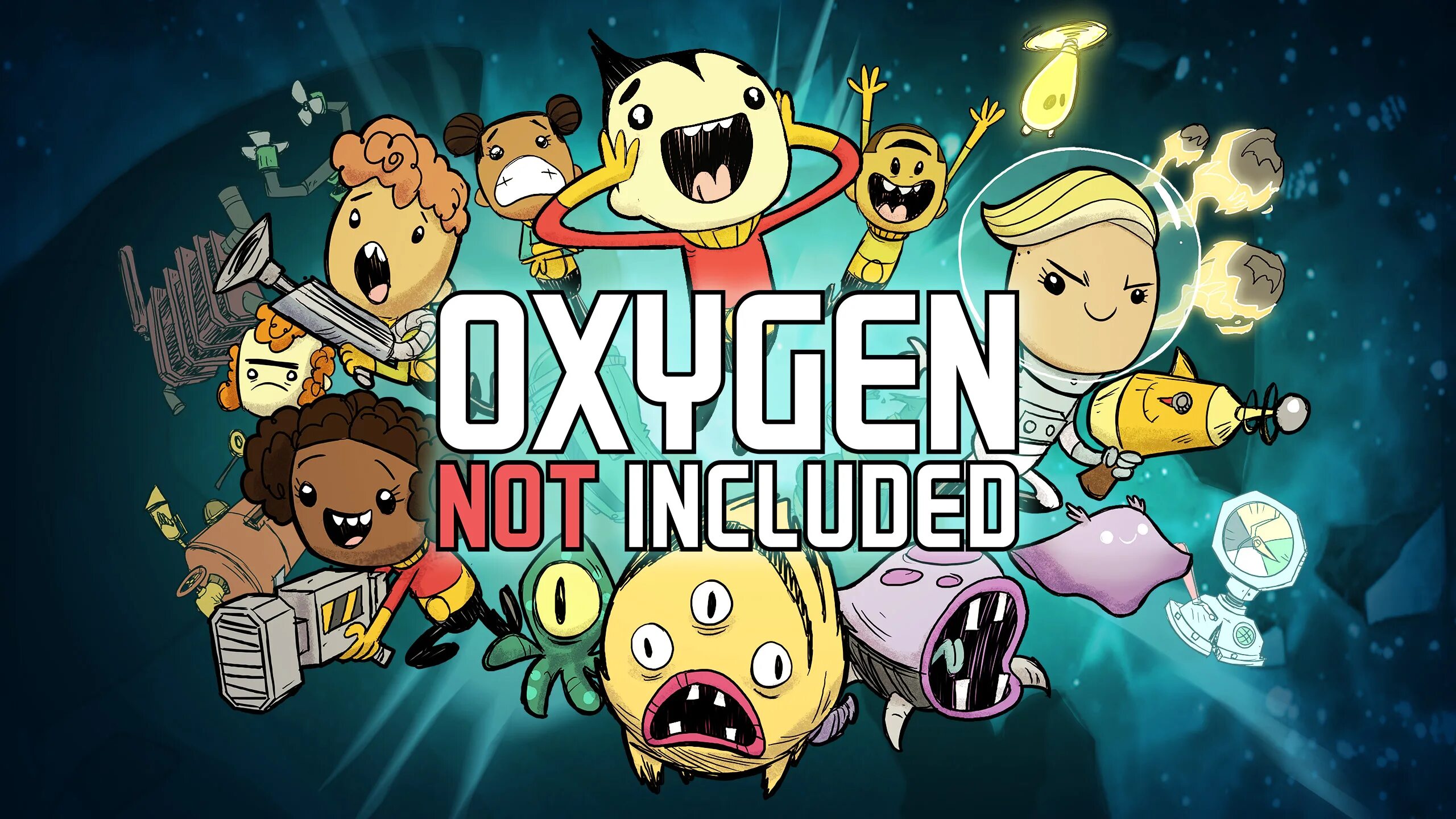 Игра oxygen not included. Оксиген нот инклюдед. Oxygen not included Постер. Oxygen not included DLC.