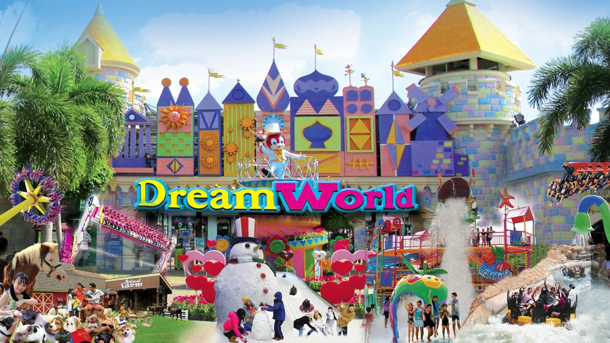 Dream fun world 5. Таиланд парк аттракционов Дрим ворлд. Парк Dream World в Бангкоке. Дрим ворлд Бангкок аттракционы. Бангкок Диснейленд Dream World.