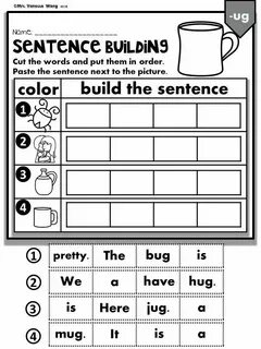 1 word sentences for