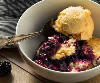 How to make mixed berry cobbler.
