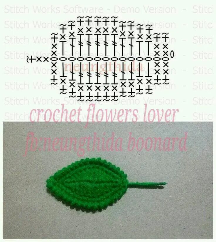 Подборка схем осенних листиков крючком Crochet Fantasy (Вязанные фантазии) Дзен