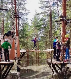 Веревочный парк карелия