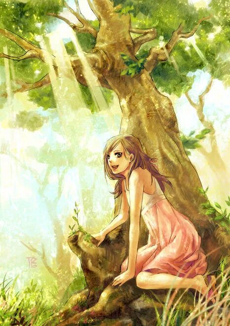 Человек под дубом. Девочка сидящая на ветке. Девочка под деревом. Девочка сидит под деревом. Девушка дерево арт.