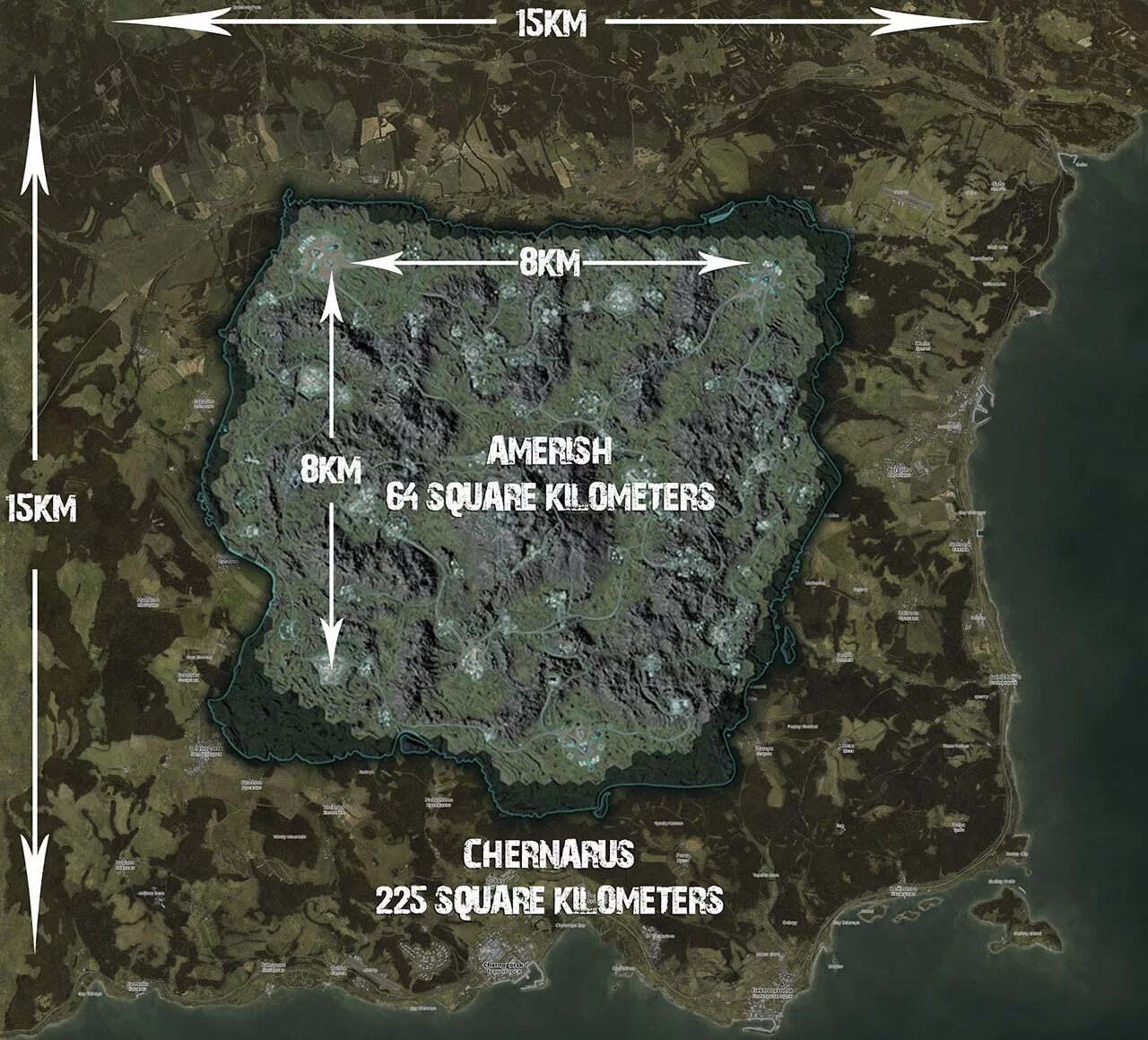 Dayz livonia map. Площадь карты DAYZ. Размер карты Черноруссии в Дейзи. Размер карты DAYZ. Карта Day z Ливония.