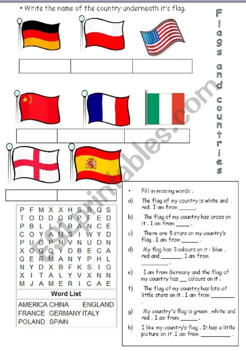 Whose flags are