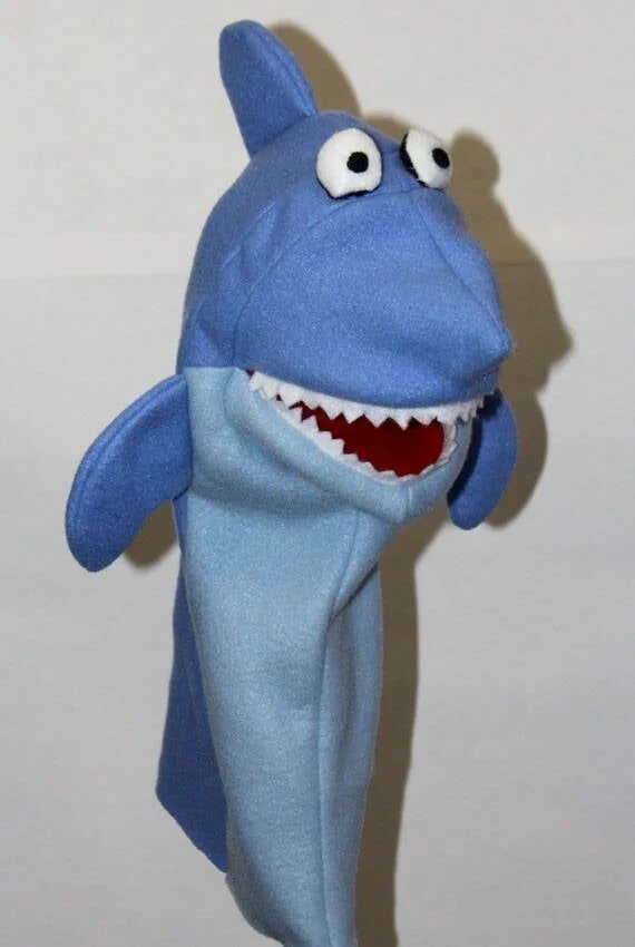 Shark puppet. Кукла акула. pattern shark puppet. акула сшить ее.