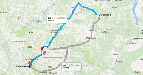 Дубна московская область расстояние до москвы
