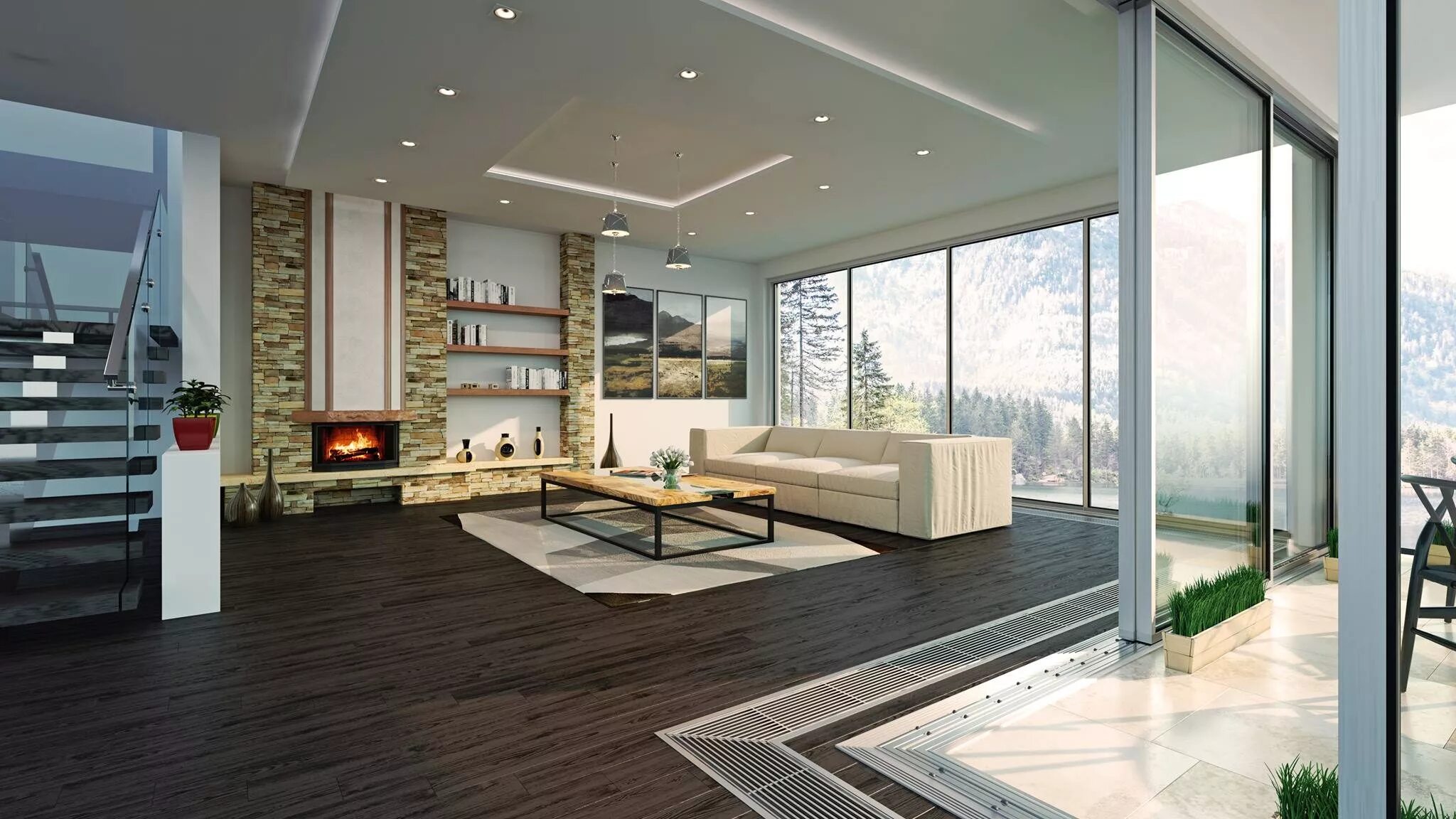 панорамное застекление. арт деко нью йорк интерьеры. панорамные окна в частном доме. фасадное остекление рехау. современные окна в пол.