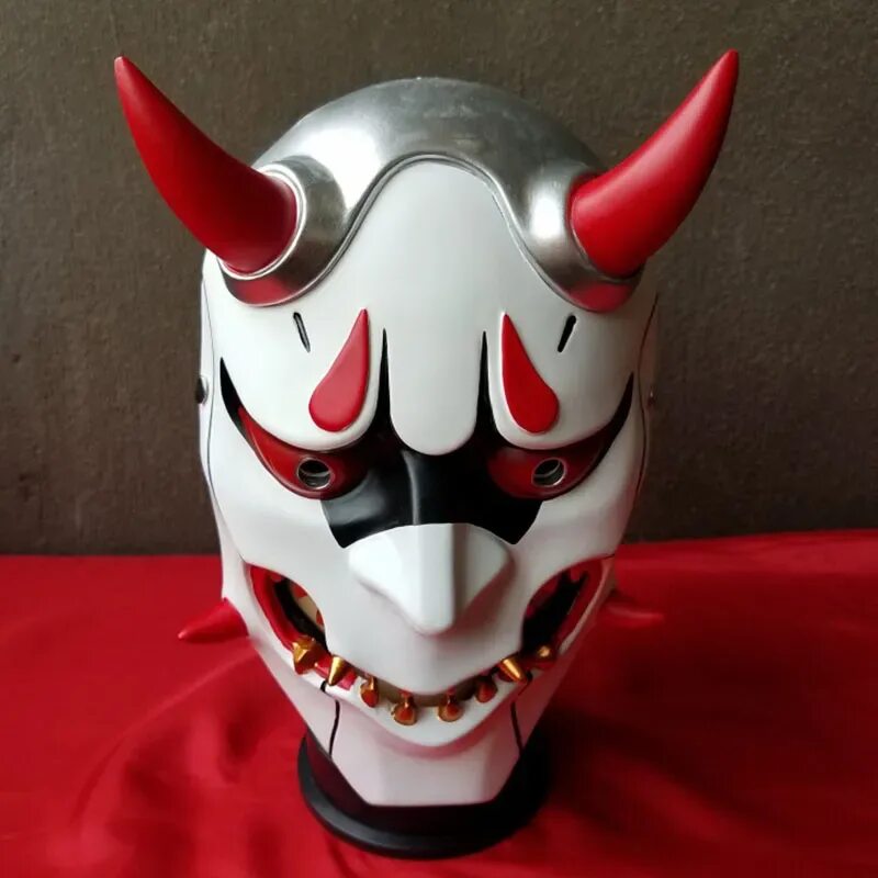 Японская маска купить. Маска Hannya демон маска. Маска Hannya Япония. Oni демон маска. Традиционная японская маска Хання.