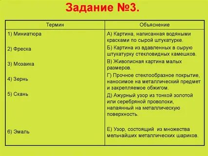 Соотнесите термин и определение былина