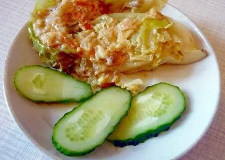 Стейки из пекинской капусты