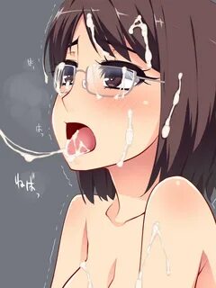 Slideshow anime cum facials.